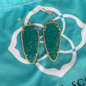 RARE Kendra Scott Amazonite Skylar Earrings